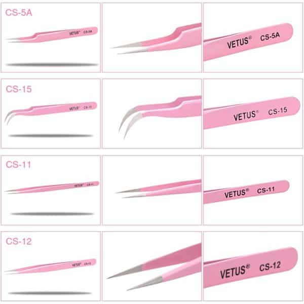VETUS CS-Range (Pink Vetus Tweezers)